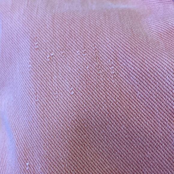 Spanx Jean-ish Legging Womens Coral Pink SMALL Pull On Pants Ankle Stretch FLAWS - Picture 13 of 14